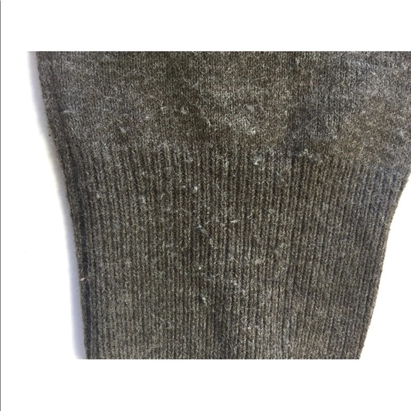 Dockers Men Crew Neck Sweater Check Houndstooth Print Med Grey Taupe - Picture 2 of 15